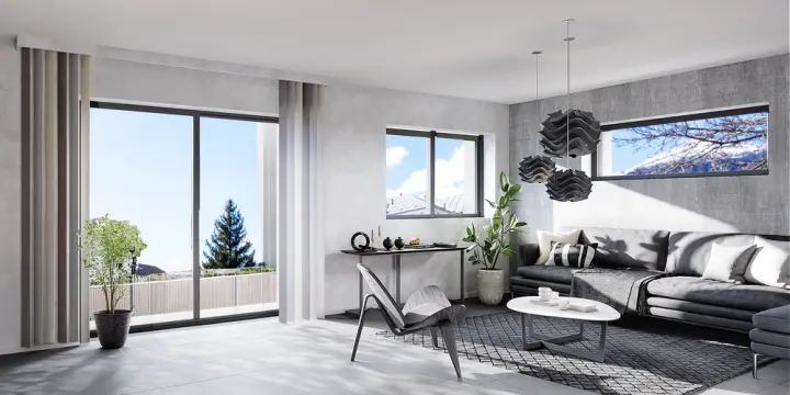 MAGNIFIQUE APPARTEMENT 3.5 PCES A SALQUENEN