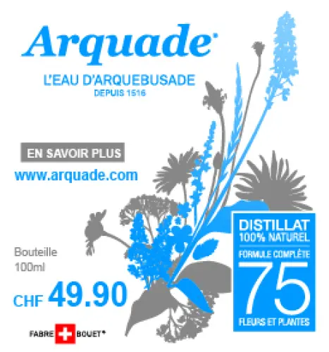 Eau d'arquebusade / Nombreux bienfaits pour la peau à Les Verrieres
