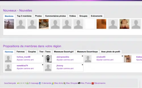 site de rencontres H-F-Couples bi gay à Partout