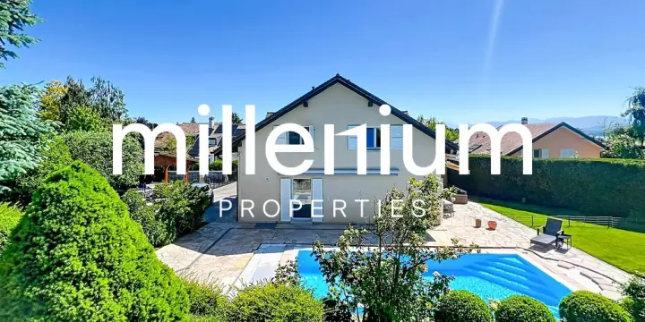 Magnifique villa avec piscine à Crans Près Céligny