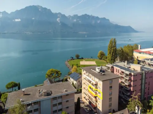 Au bord du lac - Appartement remis à neuf en exclusivité à Clarens