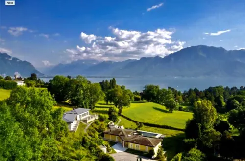 Nouvelle villa haut de gamme au calme, vue panoramique à Clarens