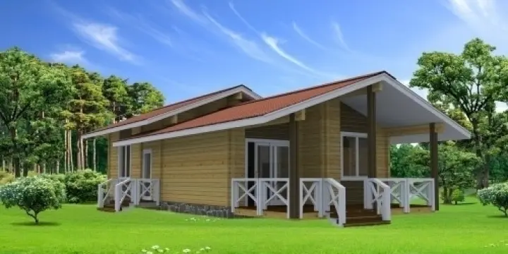 Maison en bois - Modelé AB 66