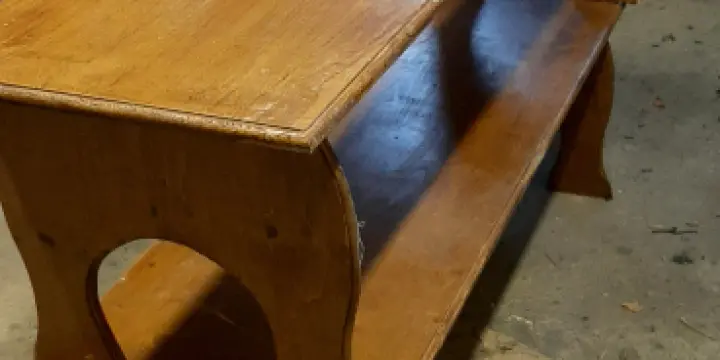 Banc manufacturé