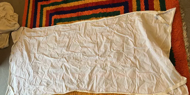 alèse blanche plastique 85 x 182 cm - Linvosges - neuve