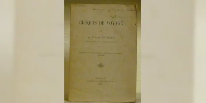 (Médecin à bord du S.S. Burgmeester den Tex). Croquis de voyage. Extrait du Bulletin de la Société…