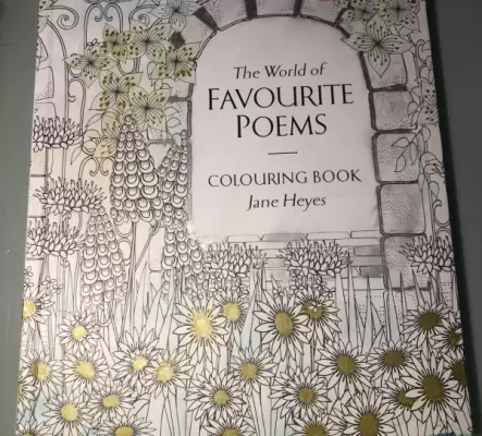 Jane Heyes The world of favourite poems colouring book