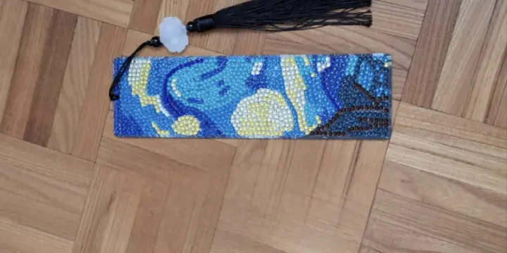 Marque-pages "Van Gogh" en diamond painting
