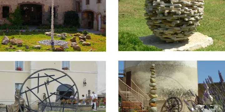 Sculpture Statue Nature Statue Maison Jardin Terrasse