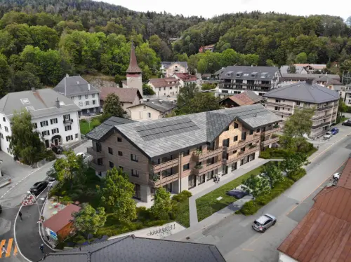 Bel appartement de 4,5 pièces en pignon à St-Cergue