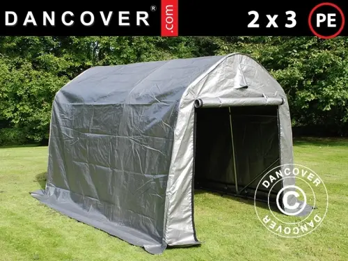 Lagerzelt PRO 2x3x2m PE, Grau à Zurich