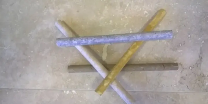 Listel en pierre marbriere