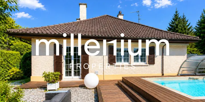 Villa individuelle avec piscine proche ONU