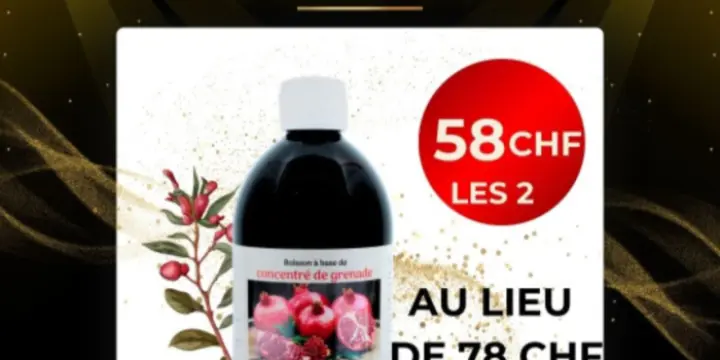 BLACK FRIDAY - CONCENTRE DE JUS DE GRENADE