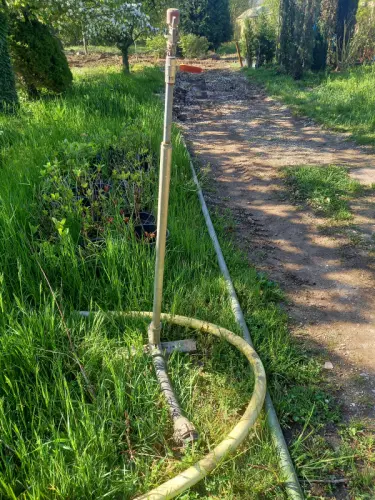 Tubes rigides en aluminium de 6m pour arrosage à Thônex
