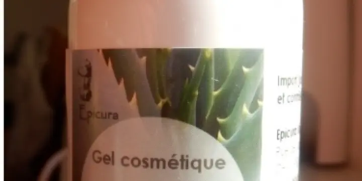 Gel cosmétique Epicura 100% végétal Aloe vera