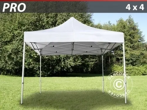 Faltzelt FleXtents PRO 4x4m Weiß à Zurich