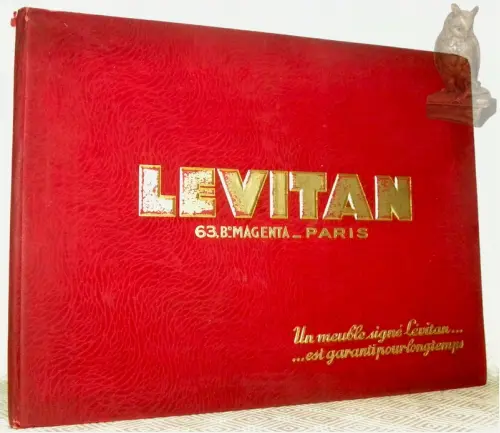 Levitan, Fabrique de meubles, 63 Bd. Magenta Paris. 2e édition annulant les précédentes.