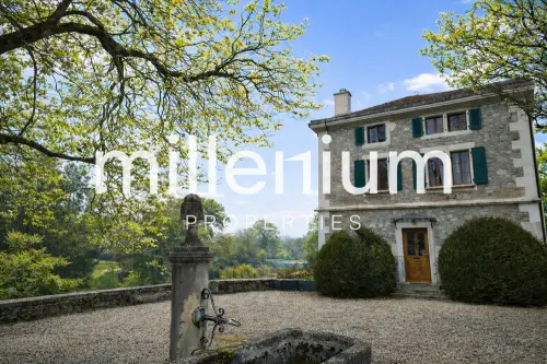 Superbe Villa de caractère avec vue lac à Prangins