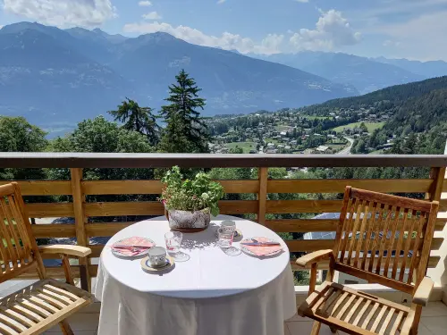 Crans Montana cosy éspace de vie 2,5pc Août - Septembre à Crans Montana