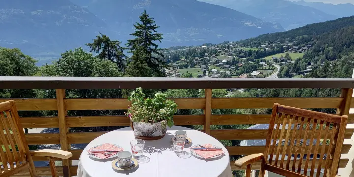 Crans Montana cosy éspace de vie 2,5pc Août - Septembre