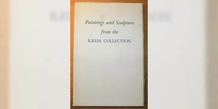 PAINTINGS AND SCULPTURE FROM THE KRESS COLLECTION.