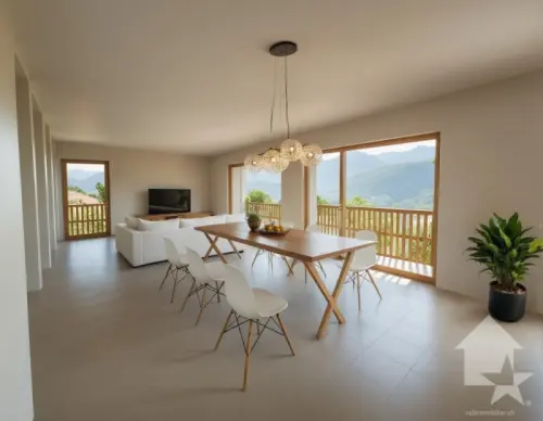 Les Giettes, nouveau projet de construction à Monthey