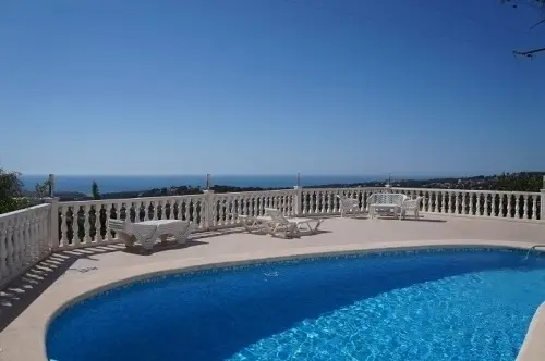 Villa vue mer à vendre à Moraira