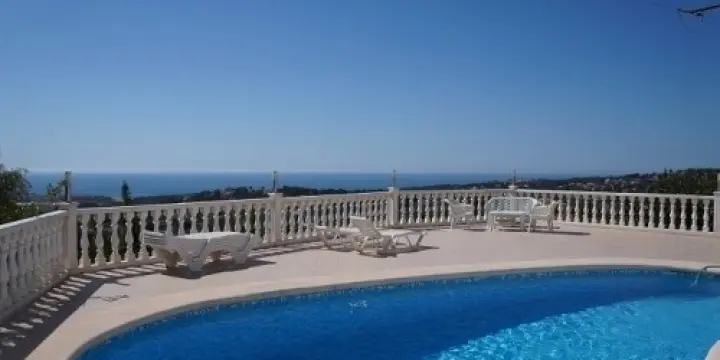 Villa vue mer à vendre à Moraira