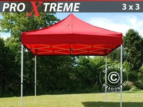 Faltzelt FleXtents Xtreme 3x3m Rot à Zurich