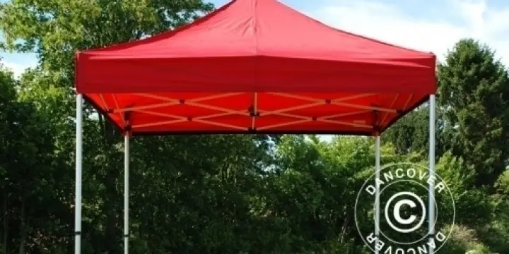 Faltzelt FleXtents Xtreme 3x3m Rot