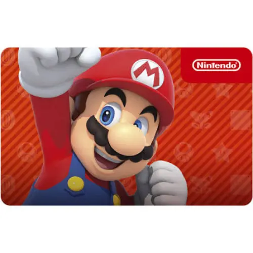 Carte Cadeau Nintendo