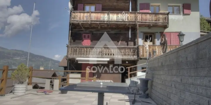 St.-Martin Trogne, pour amoureux de l'ancien, 4.5 pces terrasse et vue