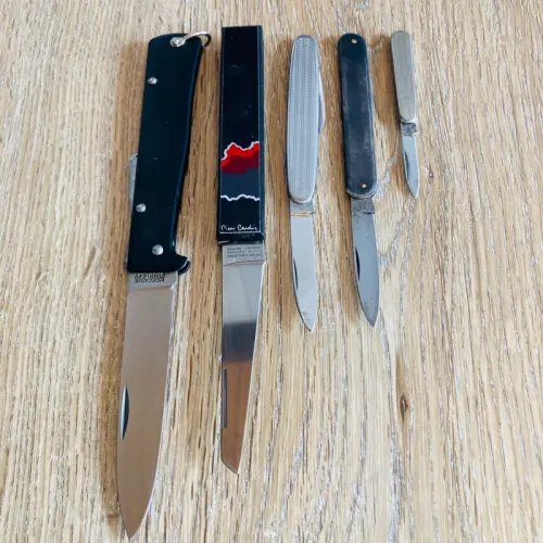 Petits couteaux de gentlemen à Avry d Pont
