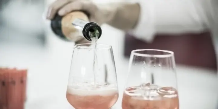 Mariage, barman jongleur, Montreux