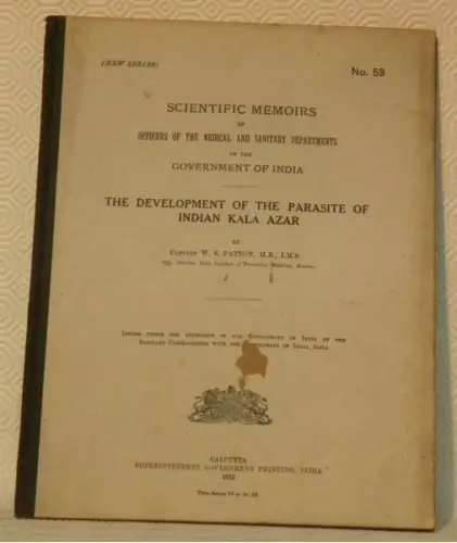 Scientific Memoirs by Officers of the Medical and Sanitary Departments of the Government of India…