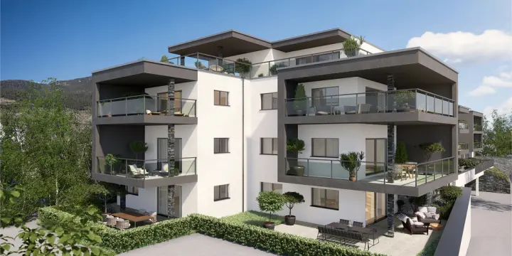 MAGNIFIQUE APPARTEMENT 3.5 PCES A SALQUENEN