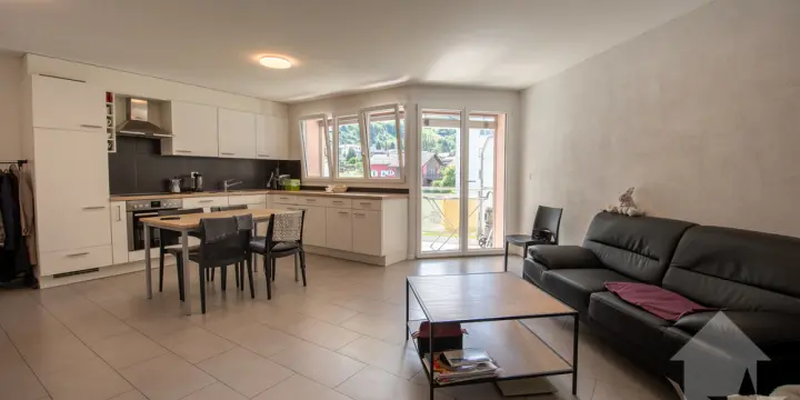 Appartement de 4 pieces de 95 m² avec deux balcons