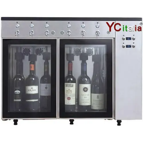 Distributeur pour 6 bouteilles de vin générateur d'azote à Salzano (VE)