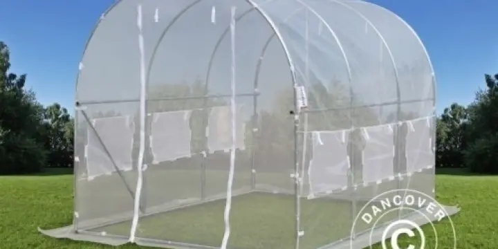 Foliengewächshaus 2x4,5x2m, Durchsichtig