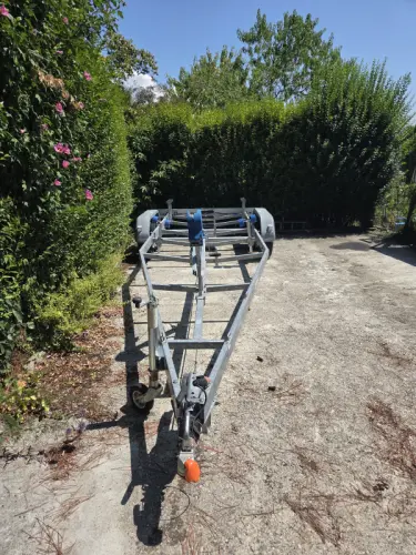Remorque bateau double essieux TPV BTC