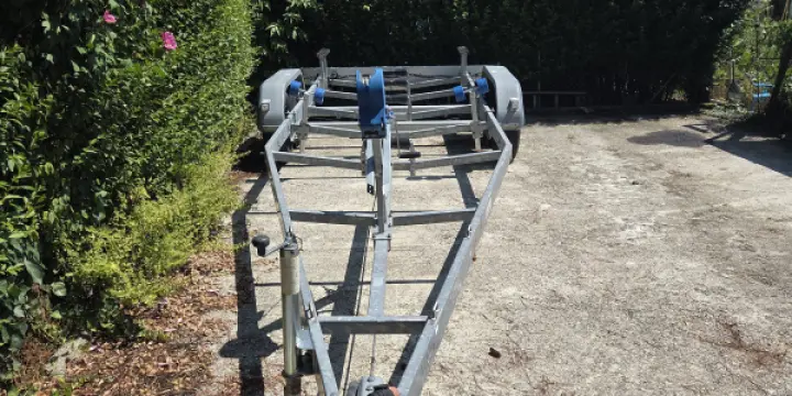 Remorque bateau double essieux TPV BTC