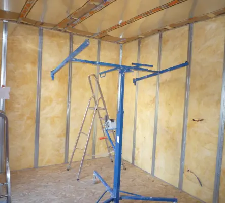 Chauffage par le plafond – Membranes carbone invisibles