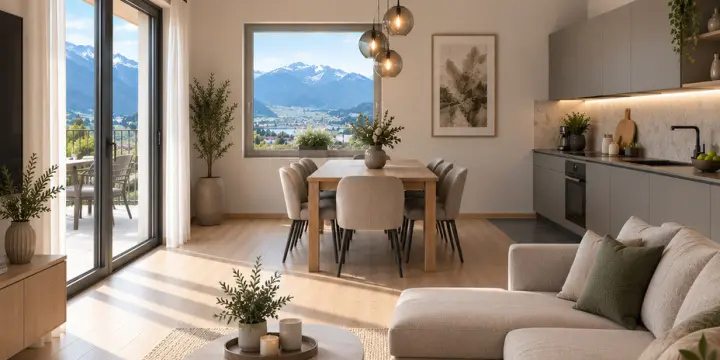Magnifique appartement en attique de 2.5 pièces, de 67 m²
