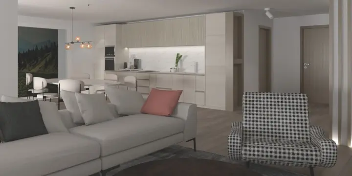 Attique de 4,5 pièces au 4ème étage à vendre à Porrentruy