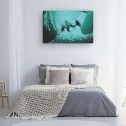 Tableau abstrait Adam & Eve Impression sur toile lumineuse à Coppet