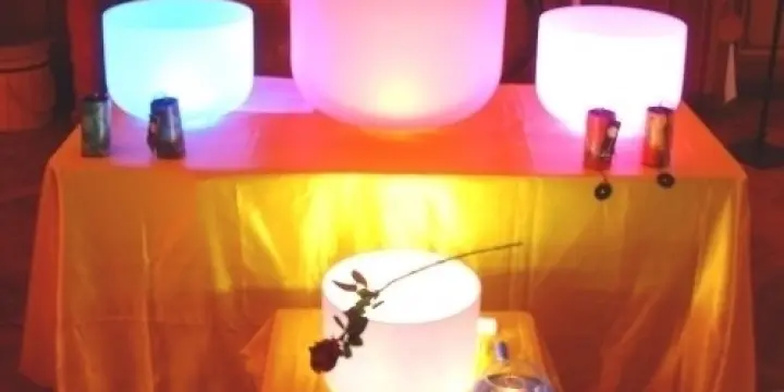 Massage sonore avec bols de cristal 
