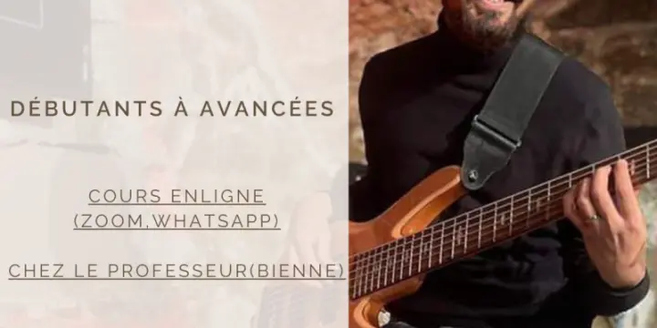 Cour de guitare,basse,piano