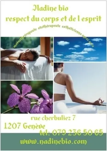massage relaxant  aux eaux vives à geneve