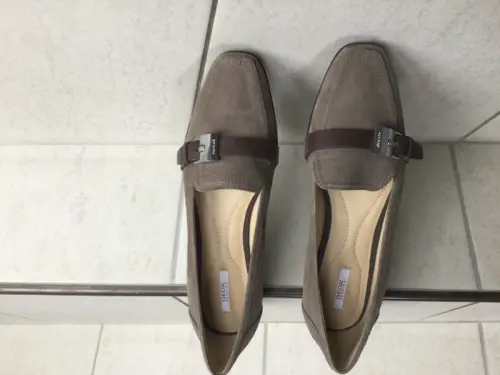 Mocassins Geox 37 daim/cuir à Denens